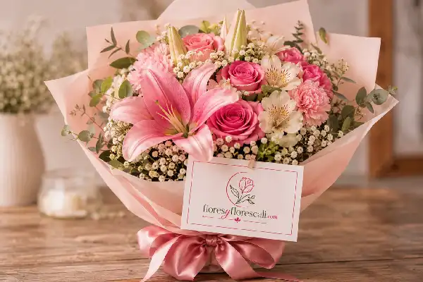 Flores en Cali para felicitaciones