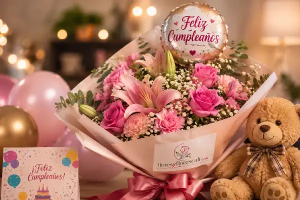 Flores para cumpleaños en Cali