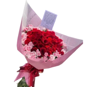 Ramo Romántico de Rosas Rojas