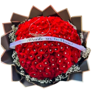 Bouquet de Rosas Rojas con Chocolates